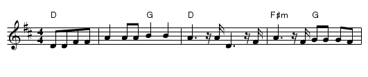 The Hills of Connemara - staff notation