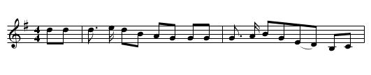 The Hoboes Grand Convention - staff notation