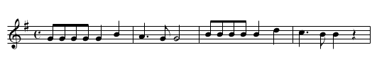 The Hollow Drum. - staff notation