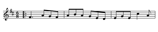 The Hollyford Jig - staff notation