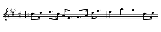 The Holystone - staff notation