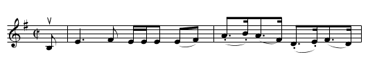 THE HON. MISS DRUMMOND OF PERTH -- Strathspey - staff notation