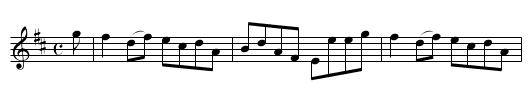 the HONble MISS ROLLO - staff notation