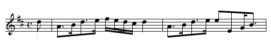 The Honble. Mrs Gray's Strathsy. - staff notation