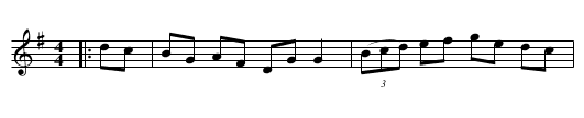 The Honeymoon Reel - staff notation