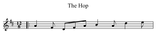 The Hop - staff notation