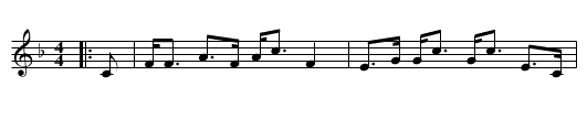 The House of Cluny - staff notation