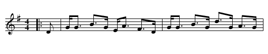 The House of Glenkindy - staff notation