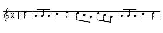 The House of Gray - staff notation
