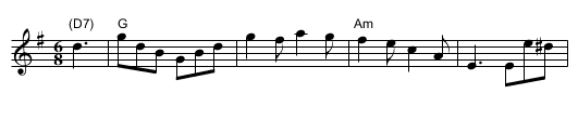 The Household Brigade - staff notation