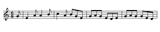 The Humors of Ballinafauna - staff notation