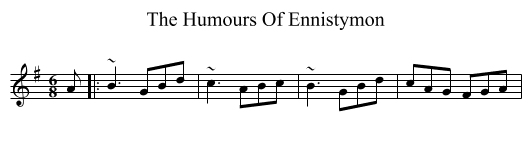 The Humours Of Ennistymon - staff notation