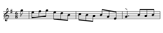 the Humours of Lisheen - staff notation