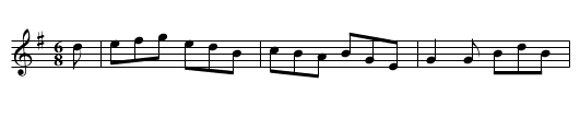 The Humours of Lisheen - staff notation