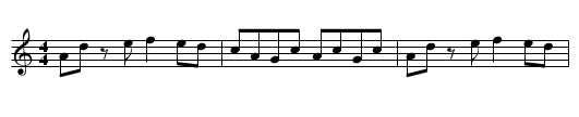 The Humours of Scarriff - staff notation