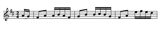 The Hurler's March - staff notation