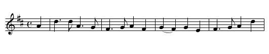 The INSPIRED BARD - staff notation