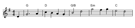 THE IRISH ROVER/The Minstrel Boy # 2 - staff notation