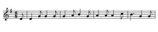The Irishman - staff notation