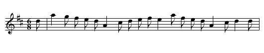 The Italian Disappointment - staff notation