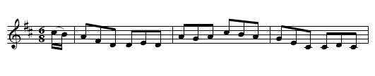 The Jolly Corkonian  (jig)    0822 - staff notation