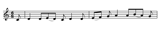 The Jolly Labouring Boy - staff notation