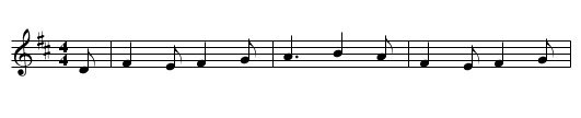 The Jolly Tinker - staff notation