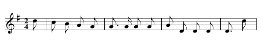 The Jolly Waggoner - staff notation