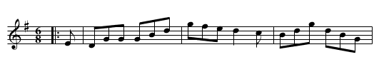 The Joys of Wedlock - staff notation