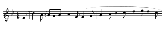 The Jubilee - staff notation