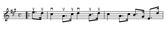 The KEEL ROW - staff notation