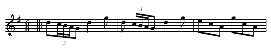 The Keelman Ower Land - staff notation