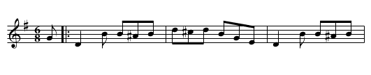 The Kelloholm Jig - staff notation