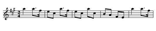The Kerry Polka No. 1 - staff notation