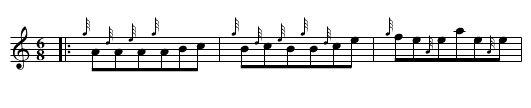 The Kesh Jig - staff notation