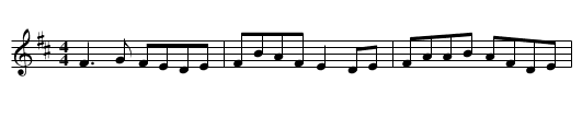 The Kilfenora Reel [4] - staff notation