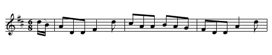 The Kilfinane Jig             1070 - staff notation