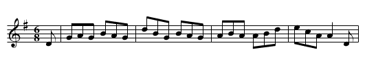The Killashandra Lasses - staff notation