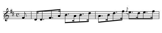 the KILWINNING ARCHERS' STRATHSPEY - staff notation