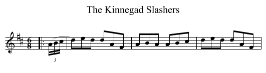 The Kinnegad Slashers - staff notation
