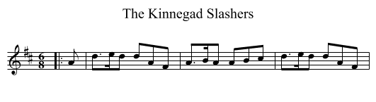 The Kinnegad Slashers - staff notation