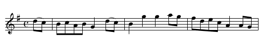 THE KIRKGATE HORNPIPE -- First Version - staff notation