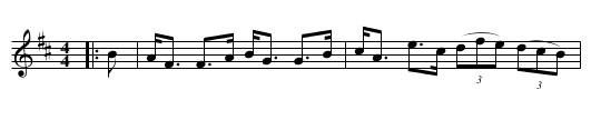 The Kirrie Kebbuck - staff notation
