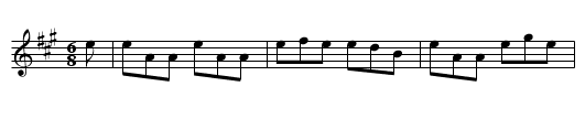 The Kneebuckle      (jig)     0927 - staff notation