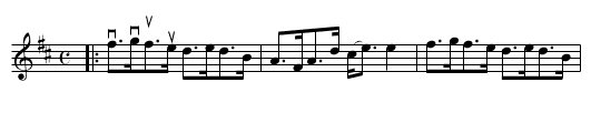 The LAD WI' THE PLAIDIE - staff notation