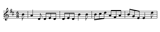 The Laddies o' Dunse - staff notation