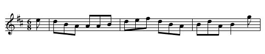 the LADS WI' THE KILTS - staff notation