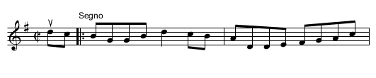 The Ladus -- Reel - staff notation