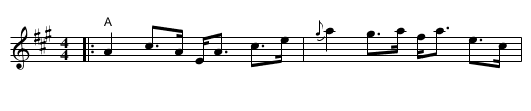 the Laird o' Drumblair - staff notation