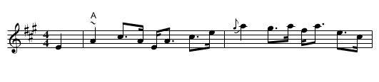 The Laird o' Drumblair - staff notation